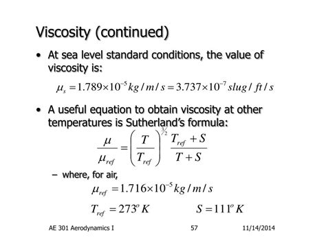 Dynamic Viscocity To Kinematic Viscosity Equation