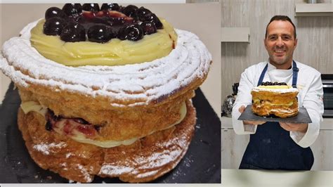 Zeppolone Gigante Di San Giuseppe Crema E Amarena Ricetta Esclusiva