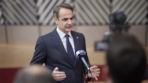 Prime Minister Kyriakos Mitsotakis Press Conference Upon The