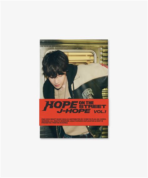 BTS J Hope BTS HOPE ON THE STREET VOL 1 Weverse Albums Ver