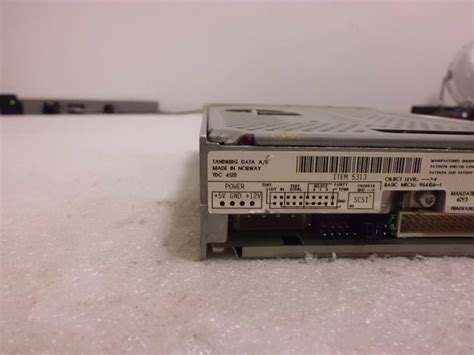 Tandberg Tdc Gb Qic Int Scsi Tape Back Up Drive Ebay