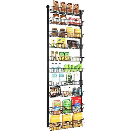 Amazon Homde 10 Tier Adjustable Over The Door Pantry Organizer