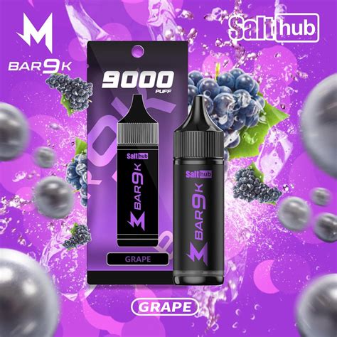 Marbo Bar 9000 Puffs Disposable Pod M Bar 9K by Salthub 15กลน Nic3