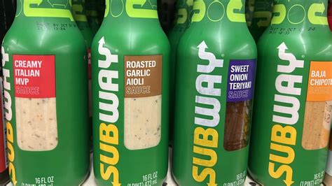 Subway S Sauces Are Finally Hitting Grocery Store Shelves