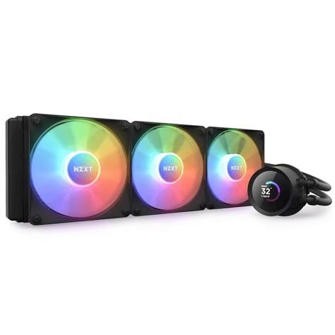 NZXT Kraken 360mm LCD Display RGB Connector AIO RGB with RGB Fans CPU ...