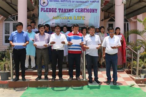 Nit Manipur Pledge Taking Ceremony Held Krc Times