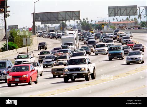 freeway los angeles stock photo alamy