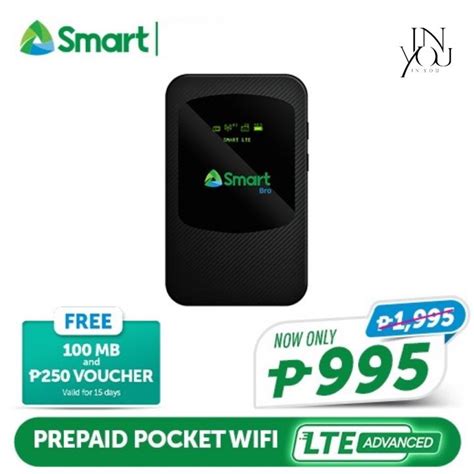 Smart Bro Prepaid Lte A Pocket Wifi Advanced Greenpacket M A Lazada Ph