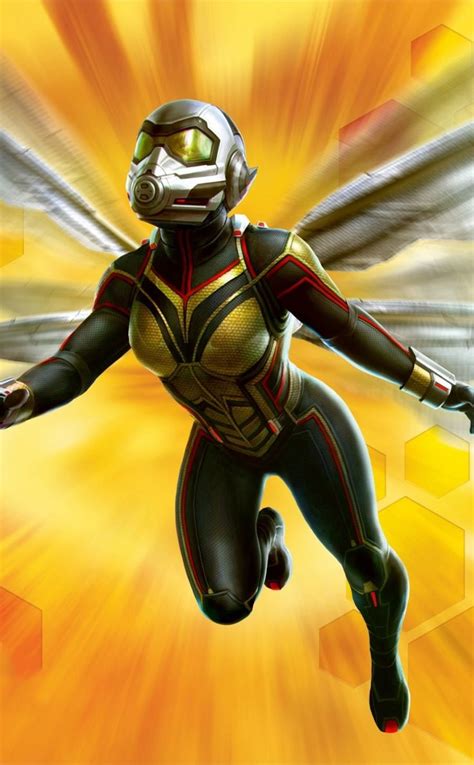 Wasp, marvel comics, art, 950x1534 wallpaper | Avengers animados ...