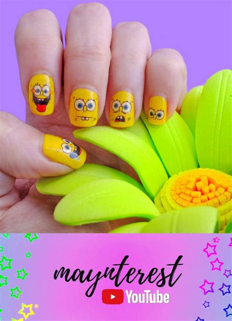 Uñas Bob Esponja SpongeBob Nails Diseños de uñas Disenos de unas