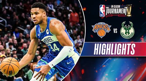 Watch New York Knicks Vs Milwaukee Bucks Highlights Video Online HD