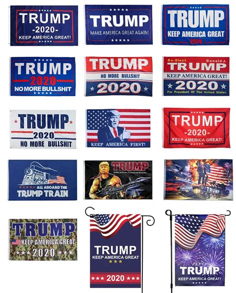 Custom Wholesales 3 5ft Polyester Donald Trump 2020 Flag Buy Trump