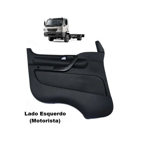 Forro De Porta Caminhão Mercedes Benz Accelo 715 815 915 1016 Preto