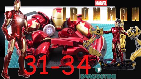 IRON MAN MARK 3 Zbuduj Zbroję 31 34 Recenzja i montaż kolekcji od