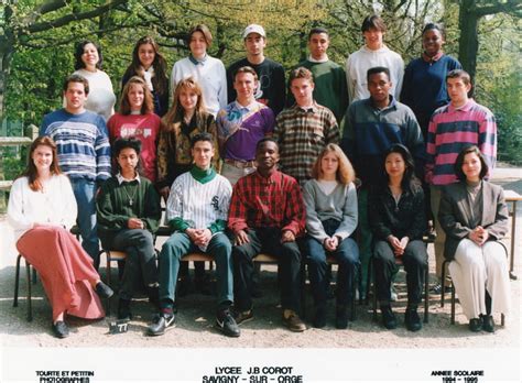 Photo De Classe Terminale Stt De 1994 Lycée Jean Baptiste Corot Le