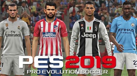 LOS MEJORES OPTION FILES PARA PES 2019 PS4 Y PC YouTube