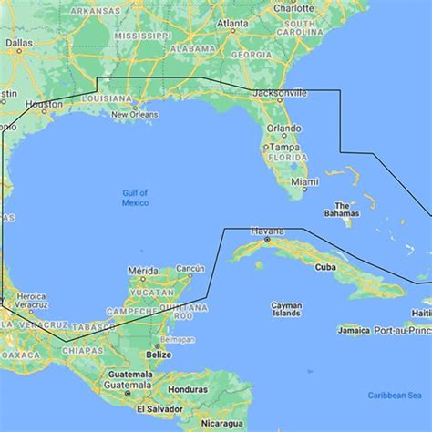 C Map® M Na Y204 Ms Reveal Coastal Gulf Of Mexico And The Bahamas Microsd Format Bathymetric