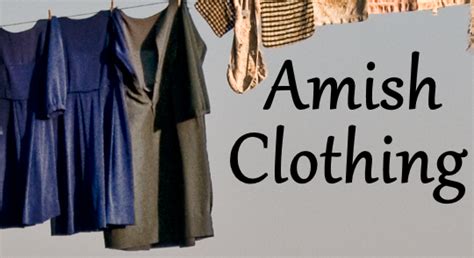 Amish Clothing - Amish America