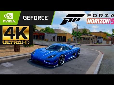 Hp Koenigsegg Agera Rs Gameplay Ultra K Setting Forza