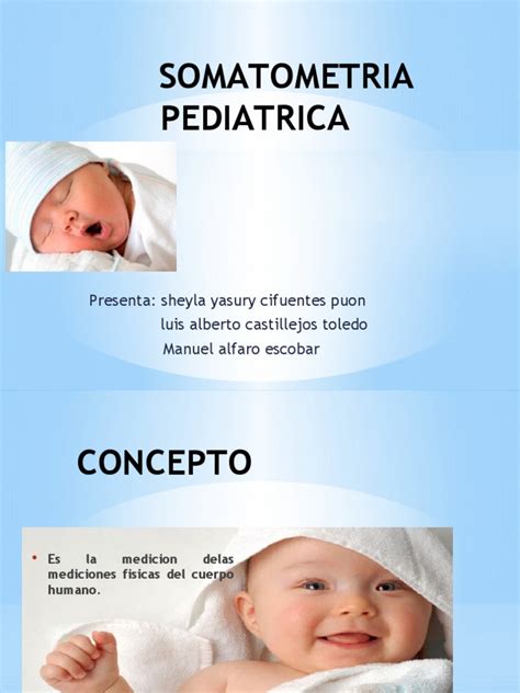 Somatometria Pediatrica Pdf Obesidad Medicina Clinica