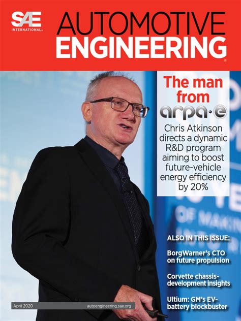 Automotive Engineering April 2020 Automotive Engineering 2020