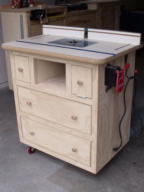 Free Plans-Build Benchtop Router Table