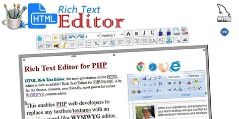 Html Wysiwyg Rich Text Editor Php Script By Nelliwinne Codester