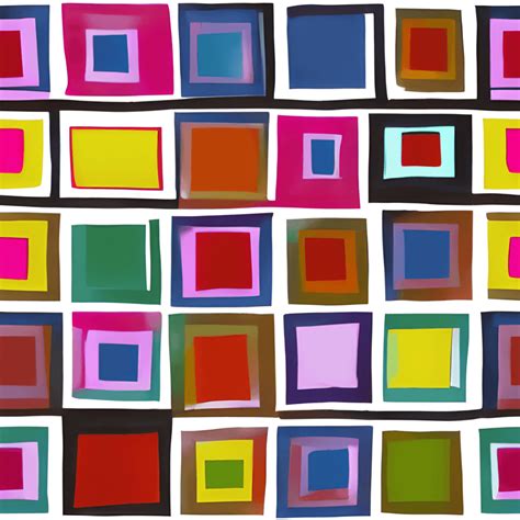 Colorful Squares Pattern · Creative Fabrica