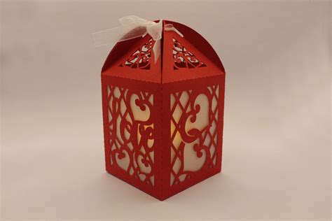 Love Lantern Svg Paper Lantern Template 1180805 Paper Cutting