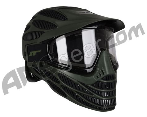 Refurbished Jt Flex 8 Full Coverage Paintball Mask Olive 021 0046