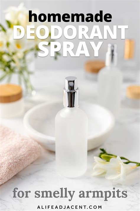 DIY Deodorant Spray Essential Oil Blends Recipe Homemade