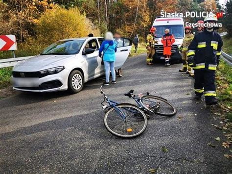 Cz Stochowa Czo Owe Zderzenie Rowerzysty Z Samochodem By Kompletnie