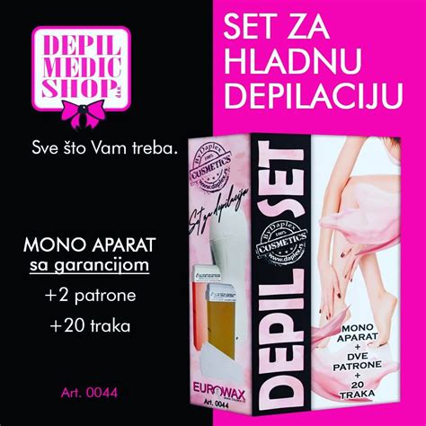 Komplet Za Depilaciju 🔸depil Set Depil Medic Shop Facebook