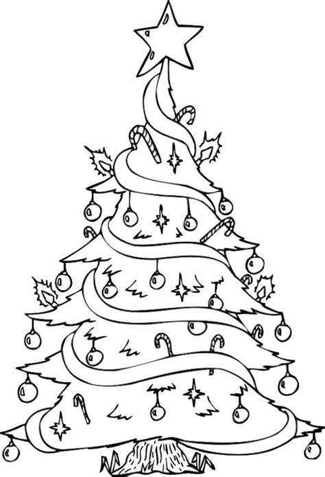 Disegni Albero Natale Da Colorare Disegni HD