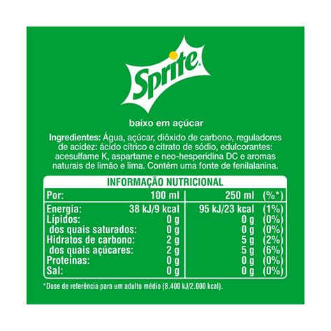 Mercadão Pingo Doce Refrigerante Gás de Lima Limão Sprite