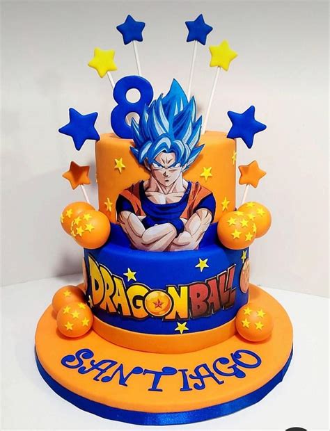 Bolo De Aniversário Do Goku
