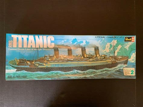 Vintage Rms Titanic Revell Model Scale