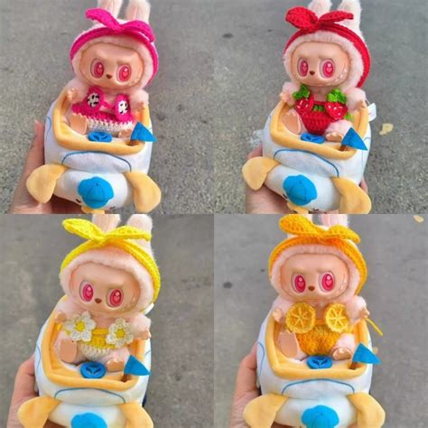 Labubu Have A Seat Bikini Strawberry Lemon Clothes For Labubu V V Shopee Philippines