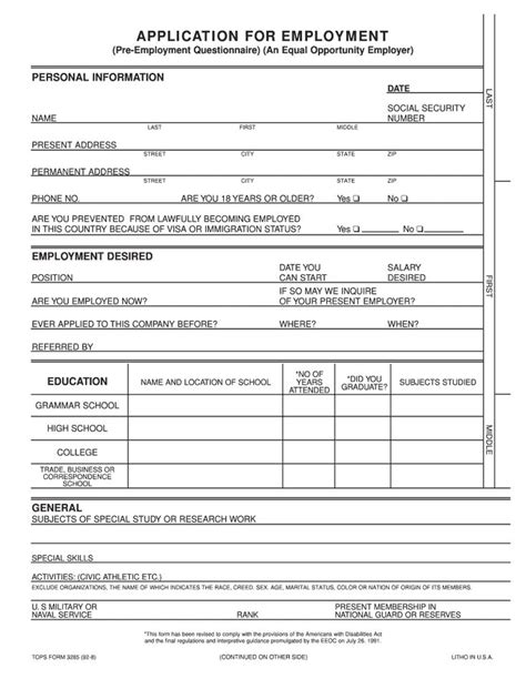 Practice Application Fillable Form Printable Forms Free Online