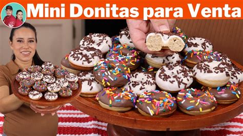 Mini Donitas Para Negocio Fiestas O Antojo En Maquinita Electrica