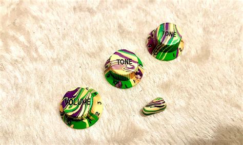 Ibanez Jem Rg Universe Swirl Knobs And Tip Fits Fender As Reverb