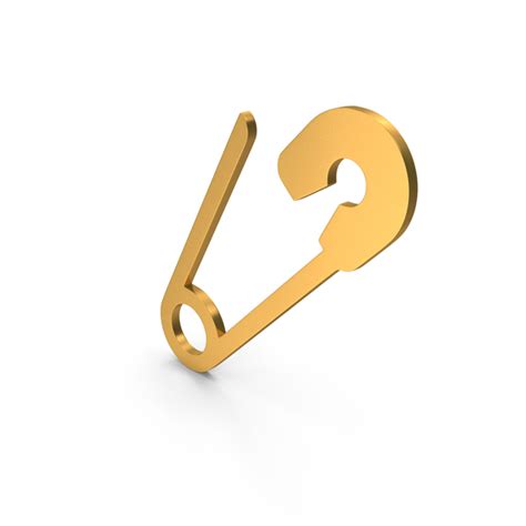 Open Safety Pin Icon 3d Object 2320410021 Shutterstock