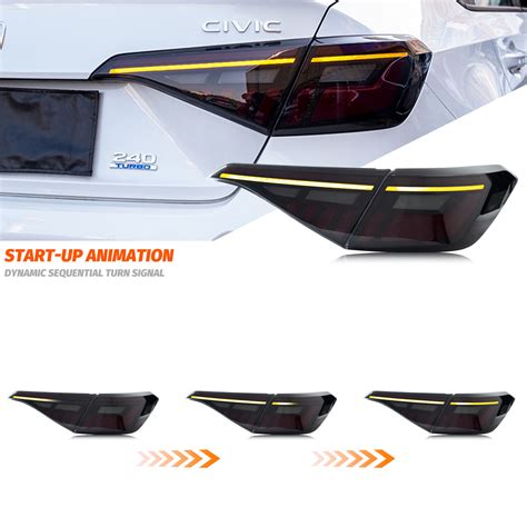 VLAND LED Tail Lights For Honda Civic 11th Gen 2022 Ubuy India