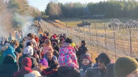 Belarus Migrants Poland Faces Fresh Border Breaches BBC News