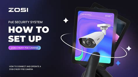How To Connect And Operate A Zosi C Y Poe Camera Youtube
