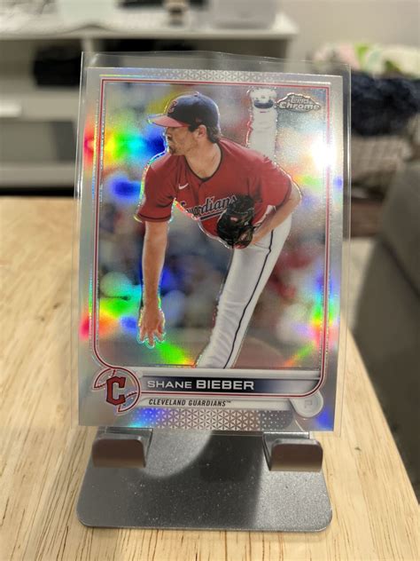 2022 Topps Chrome Shane Bieber Refractor 208 CLEVELAND SP EBay