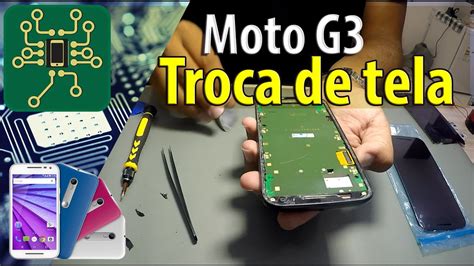 Motorola G3 Como trocar a tela do motorola moto g 3 geração bem