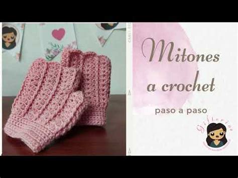 Mitones A Crochet F Ciles Paso A Paso Youtube