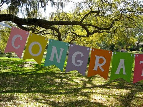 Congratulations Banner | Etsy | Congratulations banner, Banner, Party banners