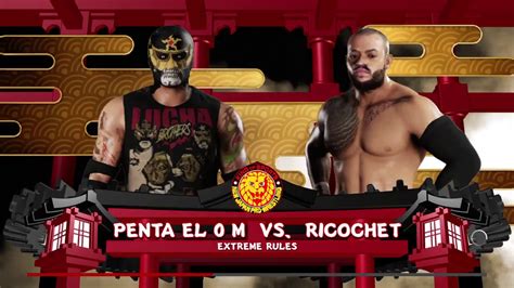 Wwe K Ricochet Vs Penta El Zero M Epic Match Youtube